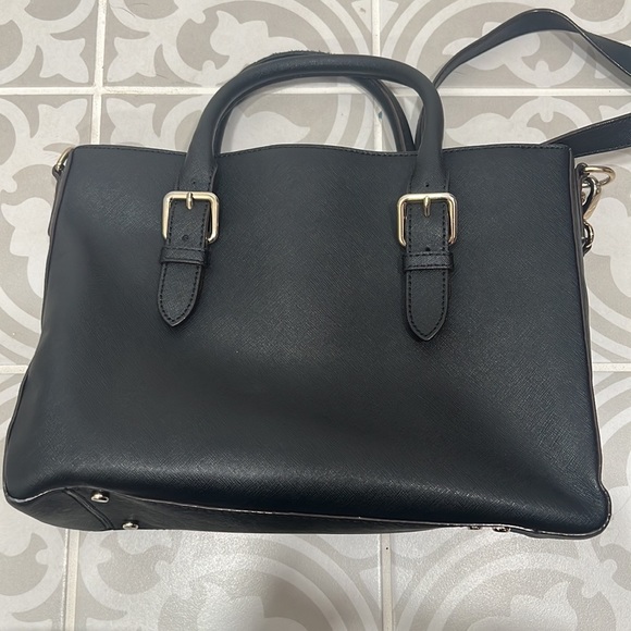 GUC Black Kate Spade leather tote - Picture 7 of 9
